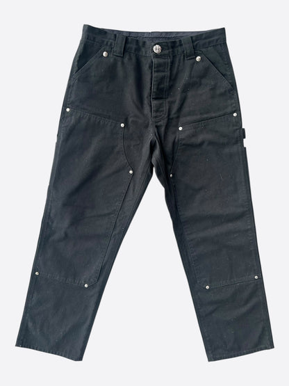 Chrome Hearts Black Carpenter Pants