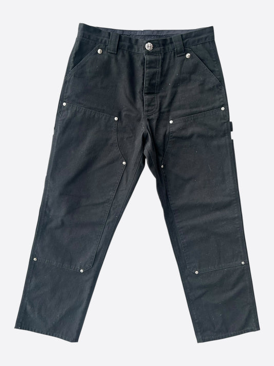 Chrome Hearts Black Carpenter Pants