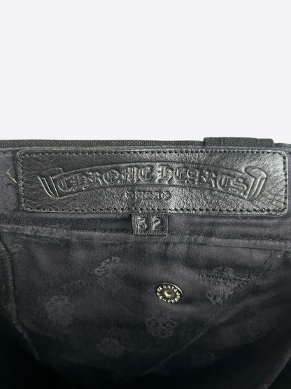 Chrome Hearts Black Carpenter Pants