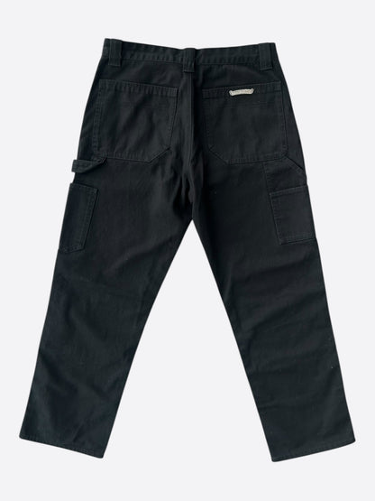 Chrome Hearts Black Carpenter Pants