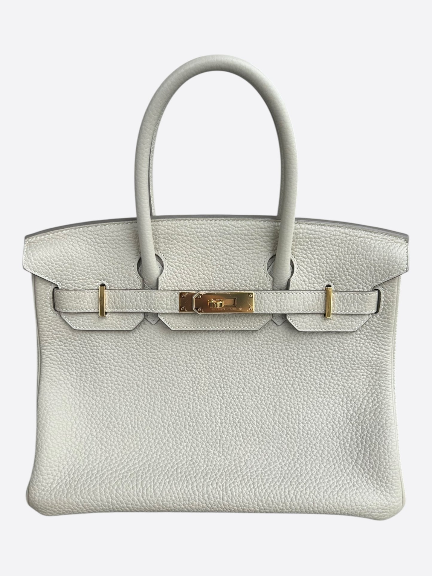 Hermes Craie Togo & Gold Hardware Birkin 30