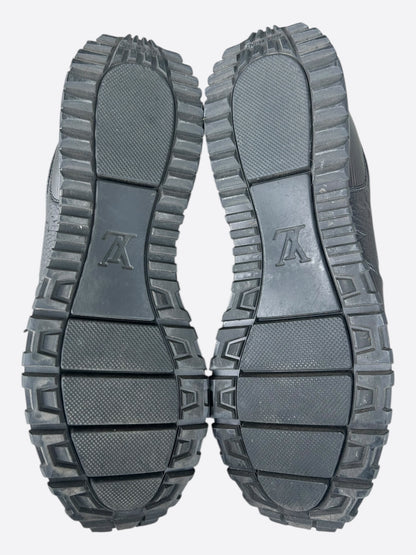 Louis Vuitton Black Monogram Taurillon Run Away Sneakers