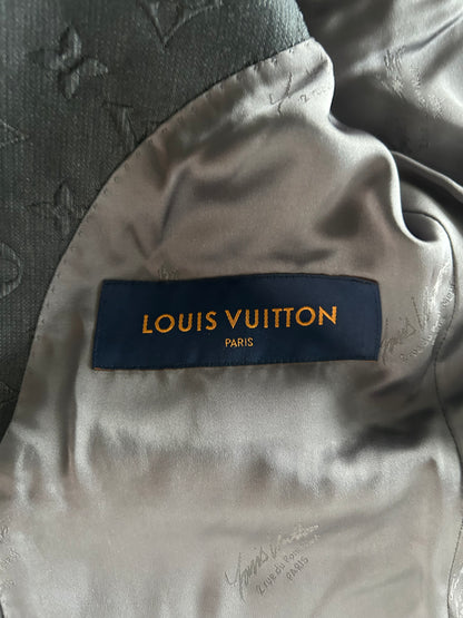 Louis Vuitton Black Monogram Blazer Jacket