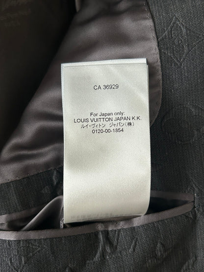 Louis Vuitton Black Monogram Blazer Jacket