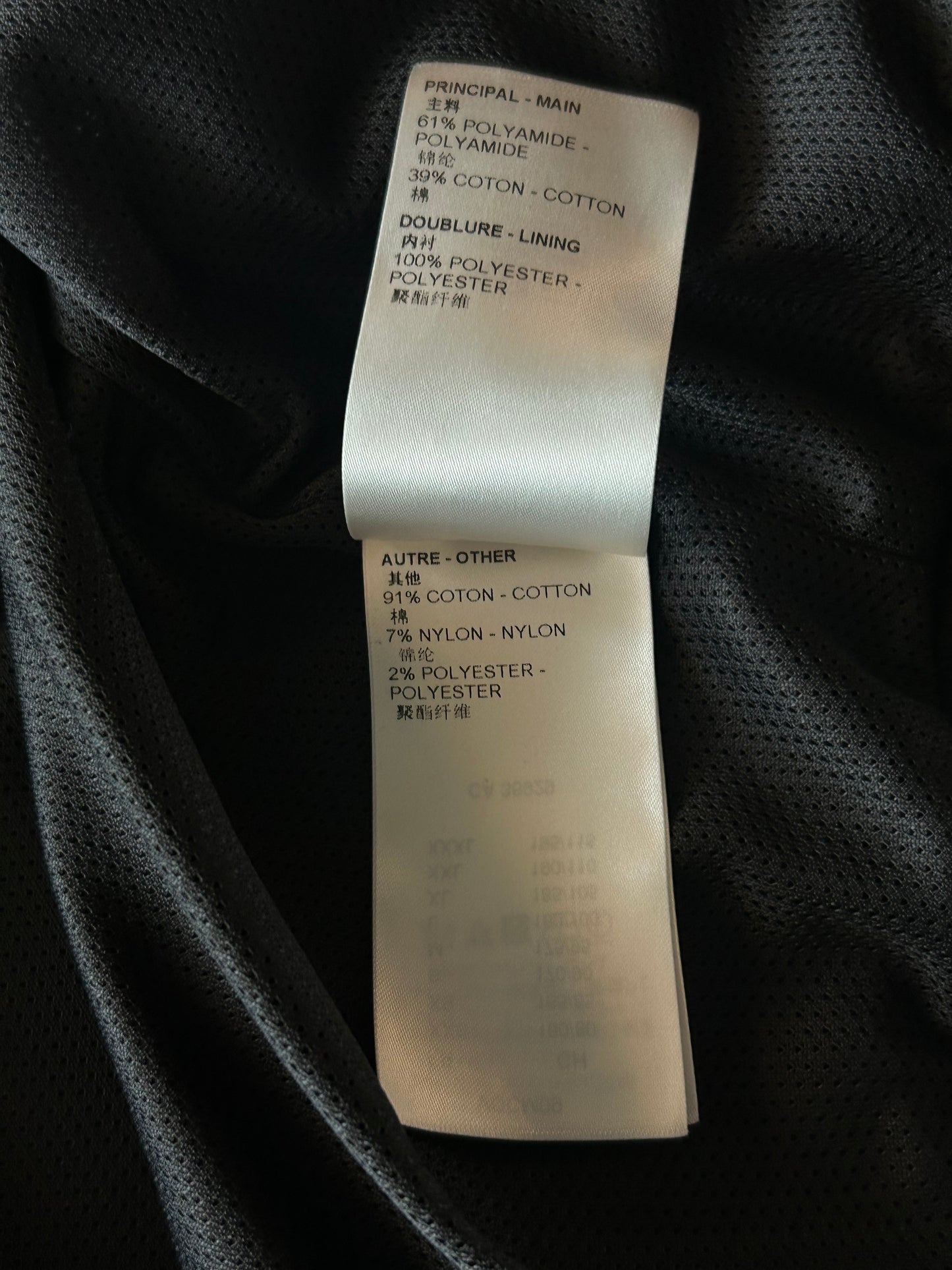 Louis Vuitton Black & Blue Monogram Fair Isle Track Jacket