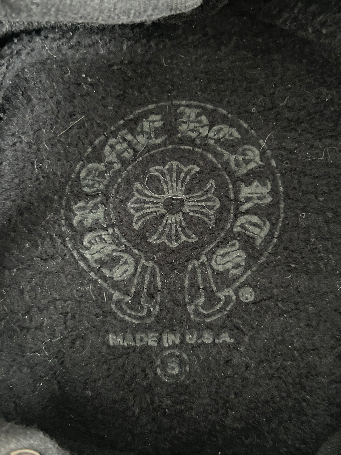 Chrome Hearts Black Sunset Gradient T-Bar Hoodie