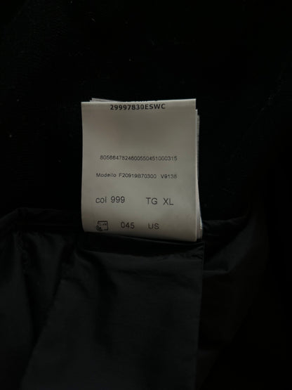 Moncler Black Maglione Hybrid Jacket