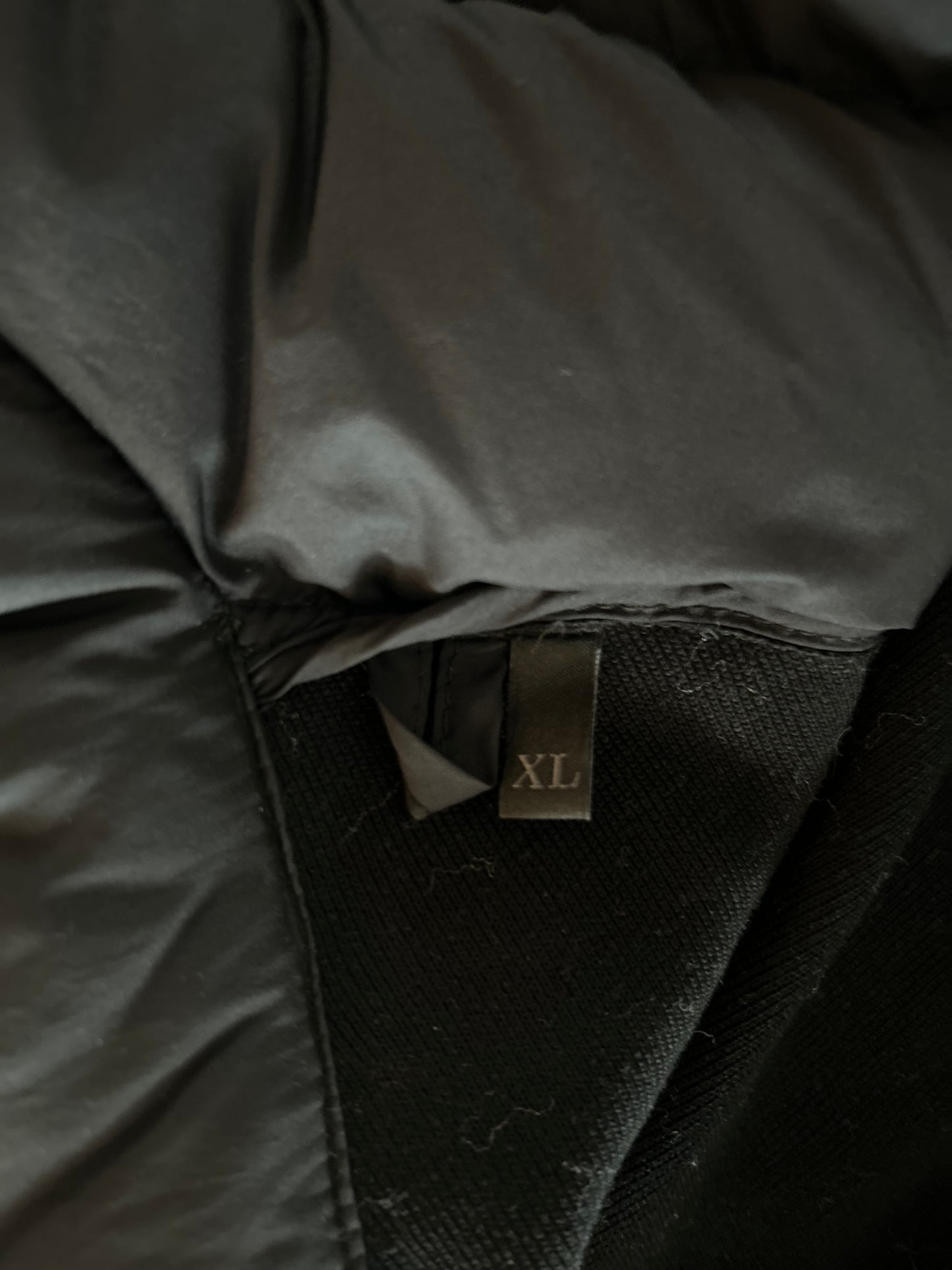 Moncler Black Maglione Hybrid Jacket