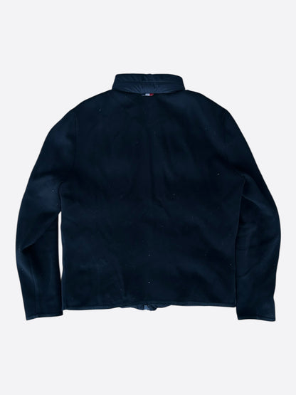 Moncler Black Maglione Hybrid Jacket