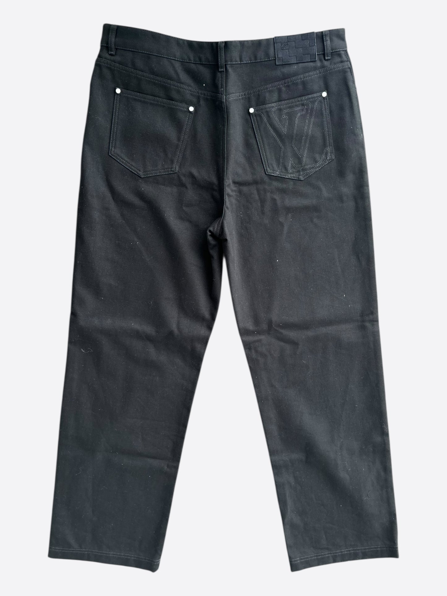 Louis Vuitton Black Skate Jeans