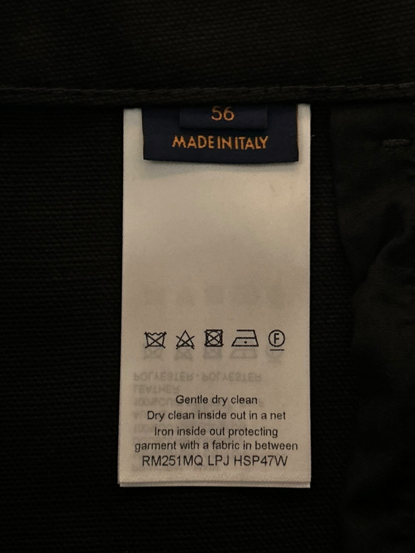 Louis Vuitton Black Skate Jeans