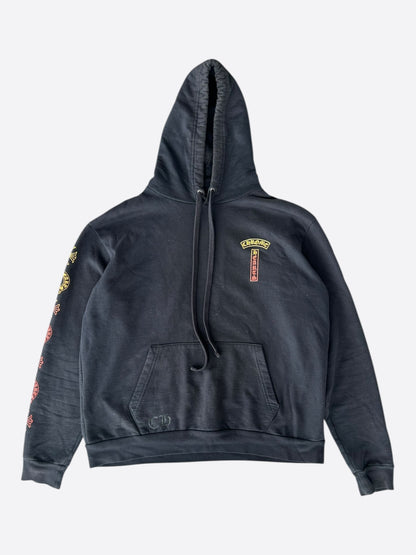 Chrome Hearts Black Sunset Gradient T-Bar Hoodie