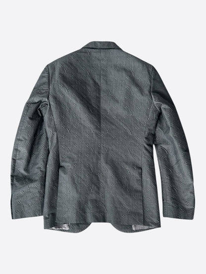 Louis Vuitton Black Monogram Blazer Jacket