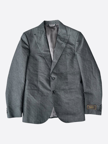 Louis Vuitton Black Monogram Blazer Jacket