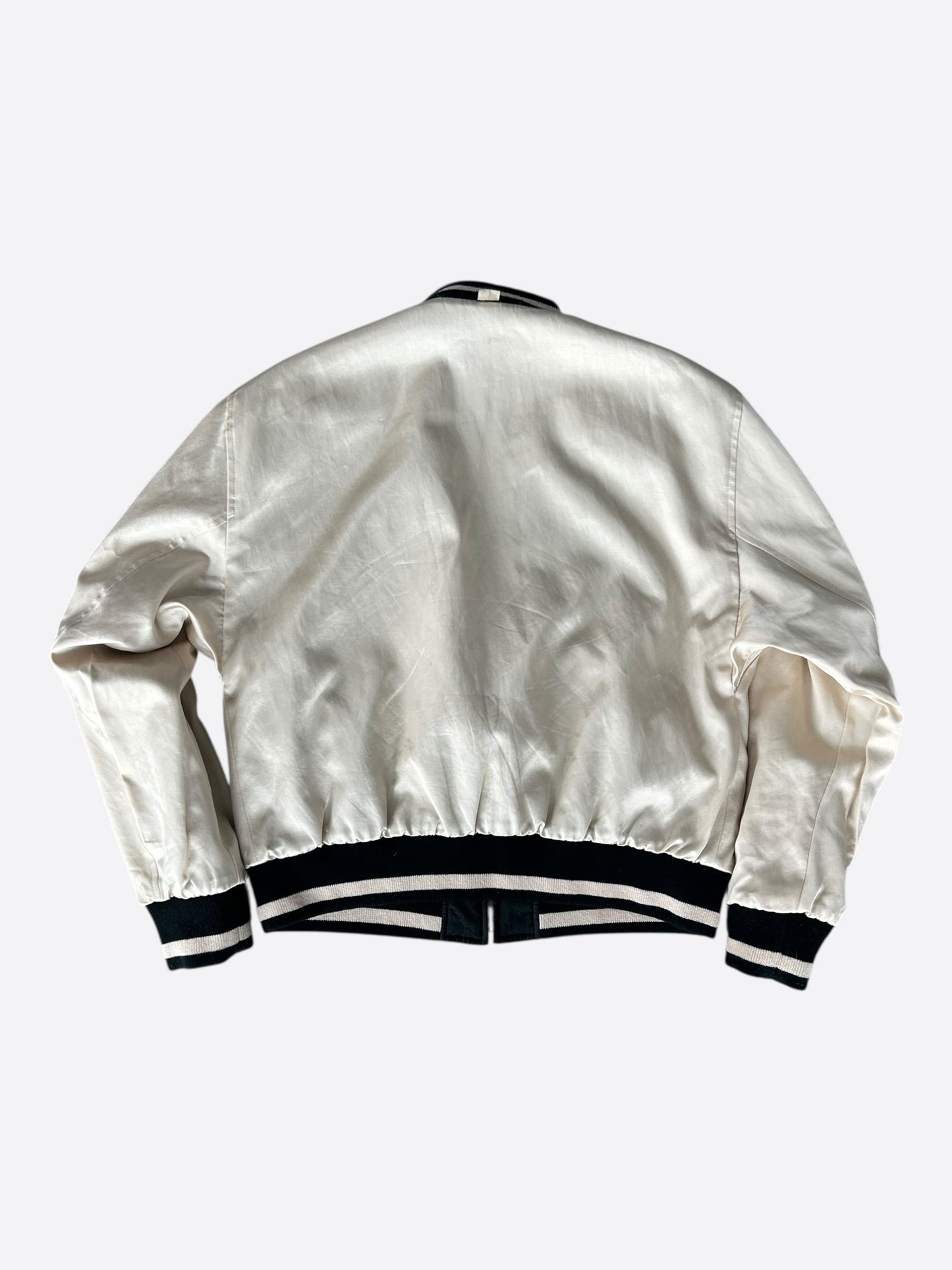 Gucci Black & Beige GG Monogram Reversible Jacket