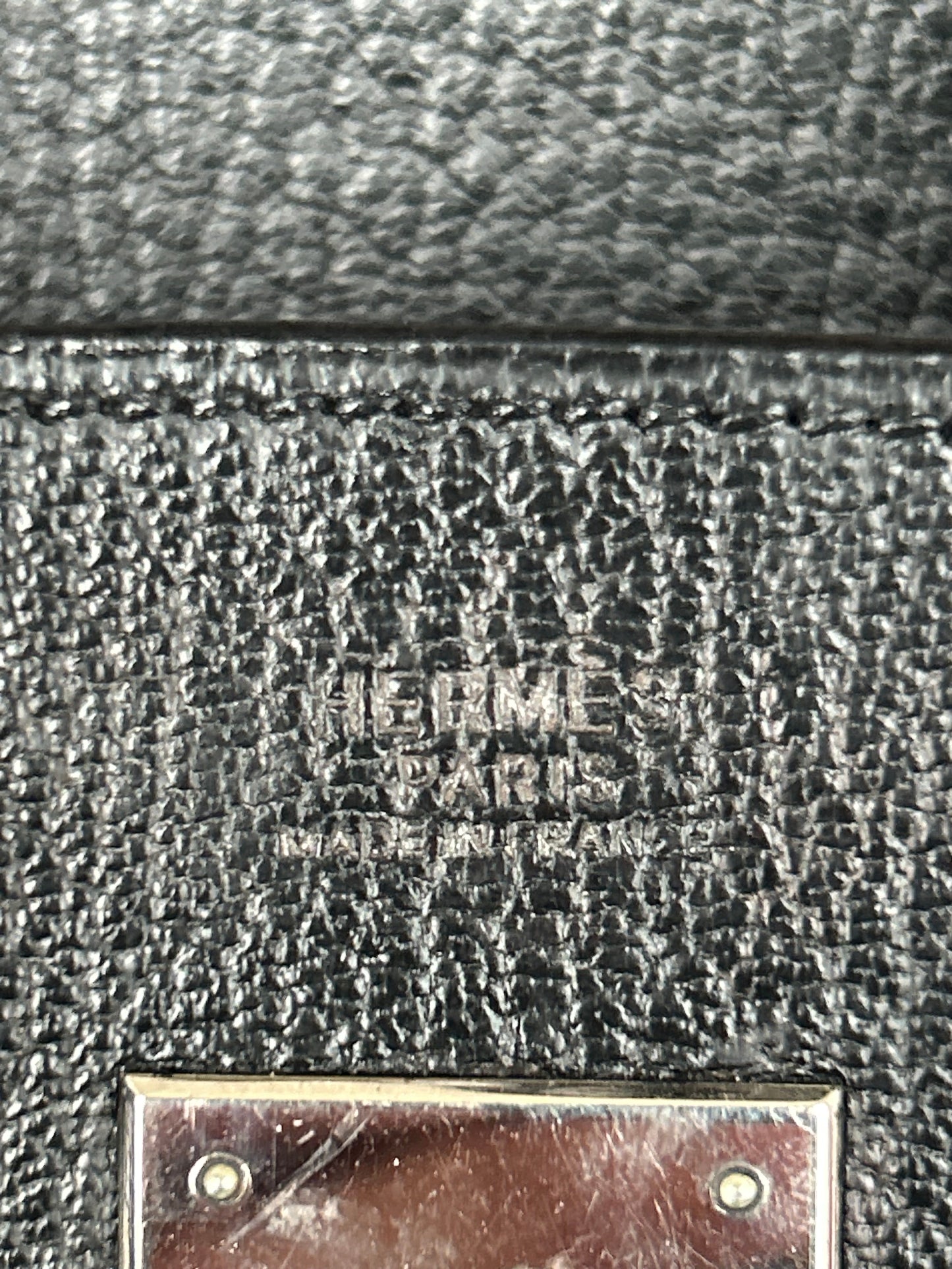 Hermes Black Togo & Palladium Hardware Birkin 30