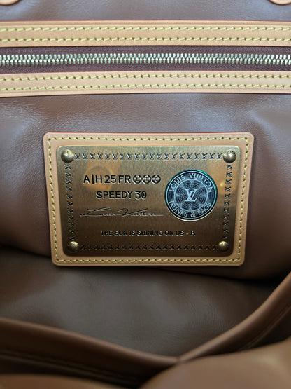 Louis Vuitton Gold Monogram P9 Speedy 30