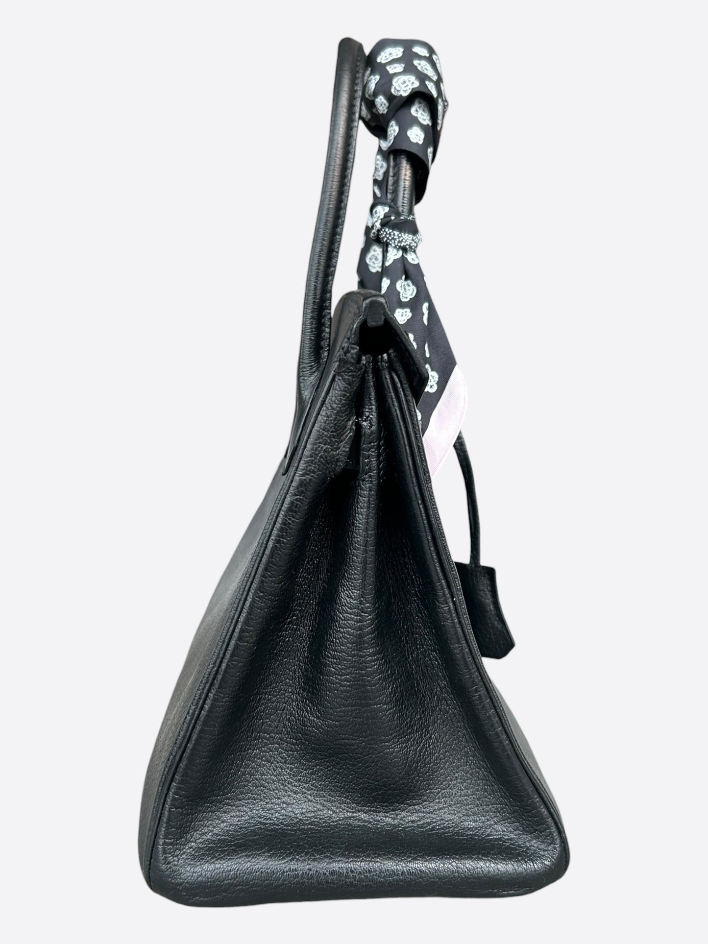 Hermes Black Togo & Palladium Hardware Birkin 30