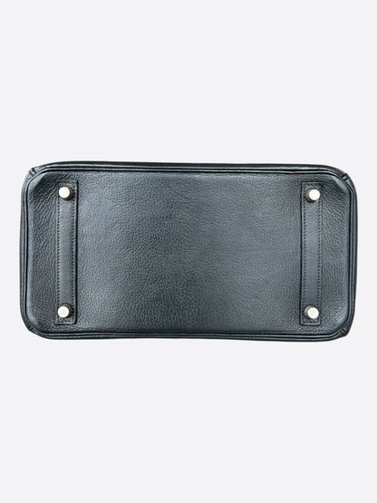 Hermes Black Togo & Palladium Hardware Birkin 30