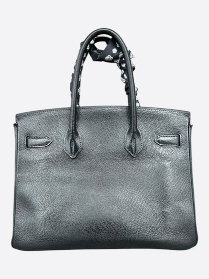 Hermes Black Togo & Palladium Hardware Birkin 30