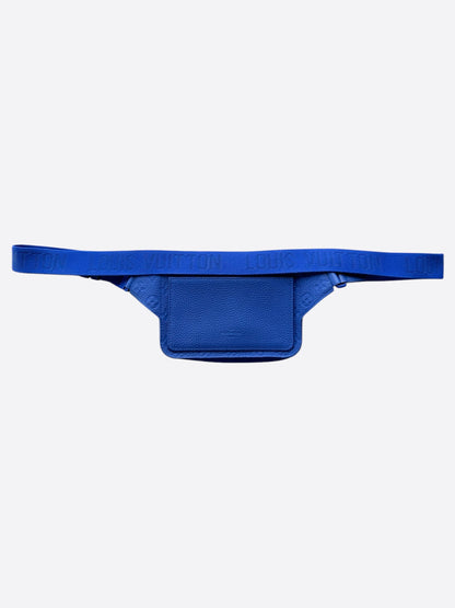 Louis Vuitton Blue Taurillon Monogram S-Lock Sling Bag