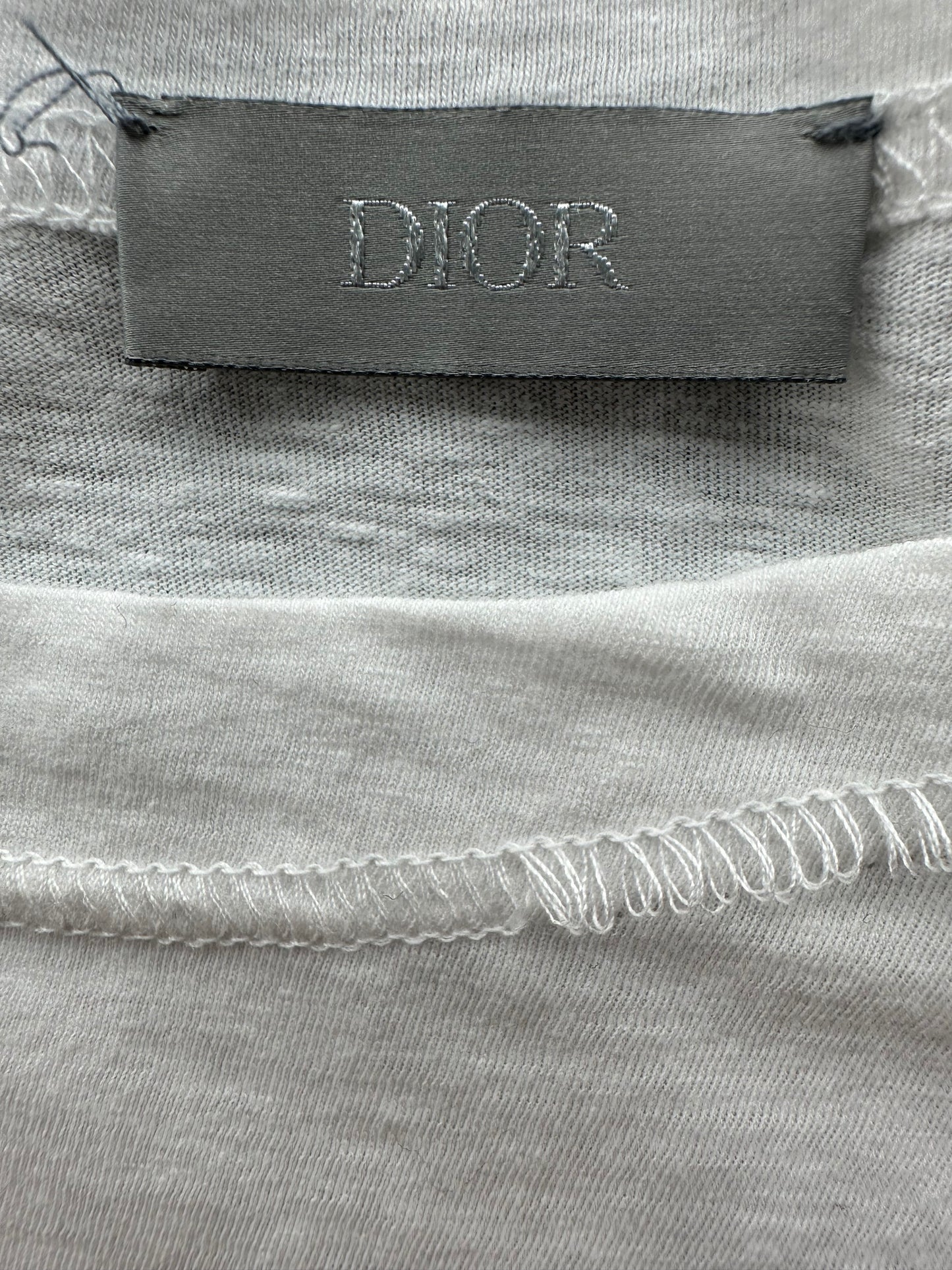 Dior Cactus Jack White & Brown Logo T-Shirt