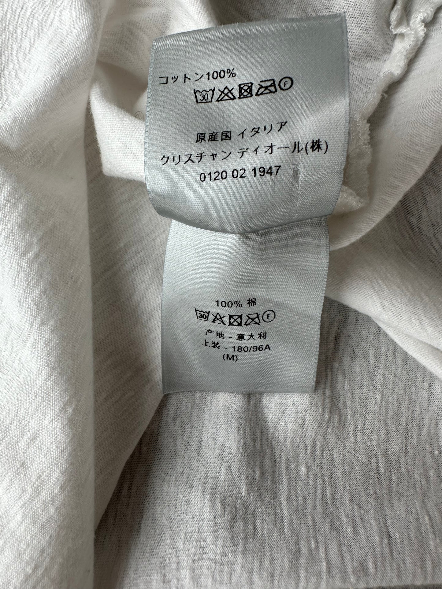 Dior Cactus Jack White & Brown Logo T-Shirt