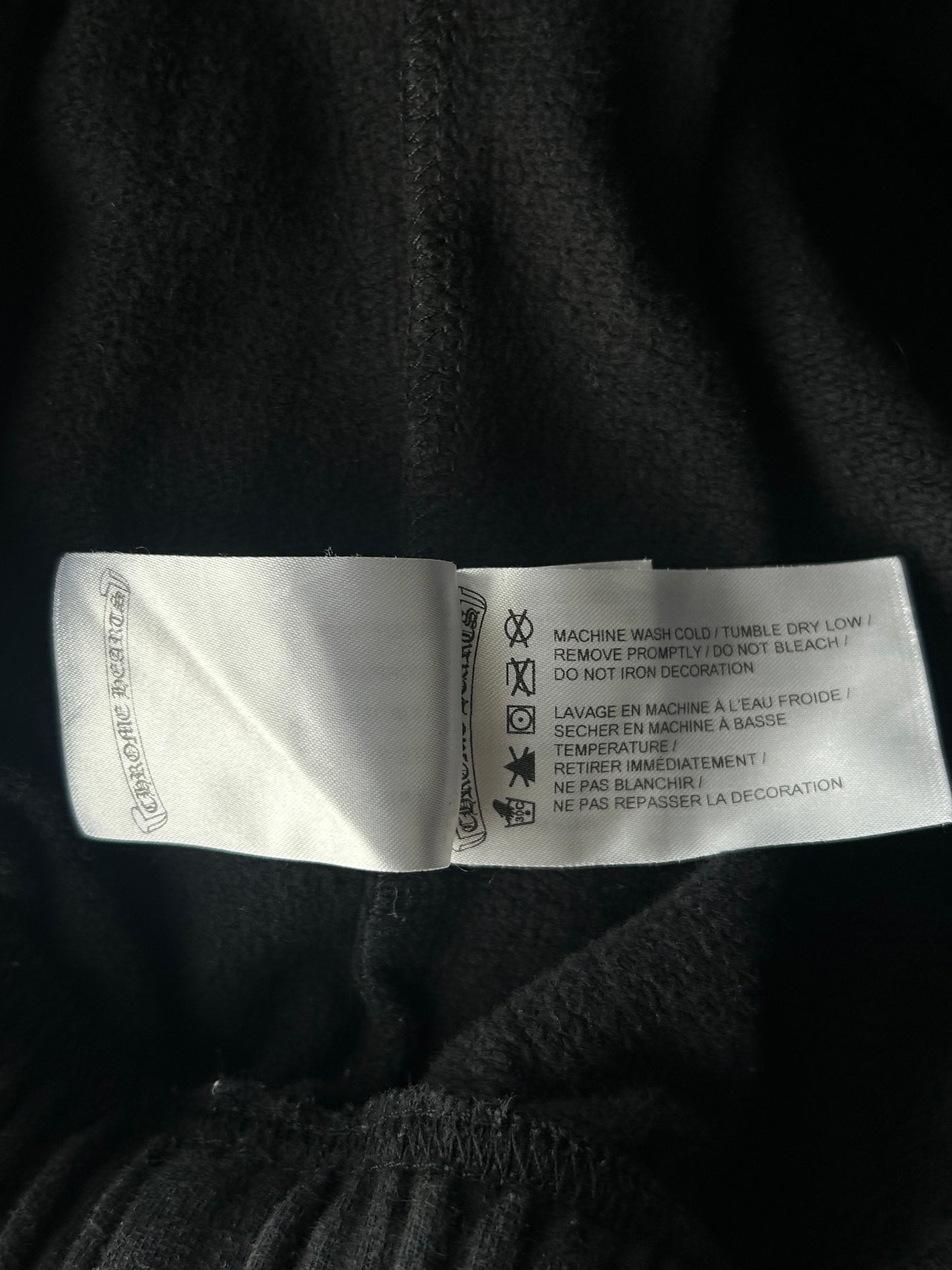 Chrome Hearts Black & White Logo Sweatpants