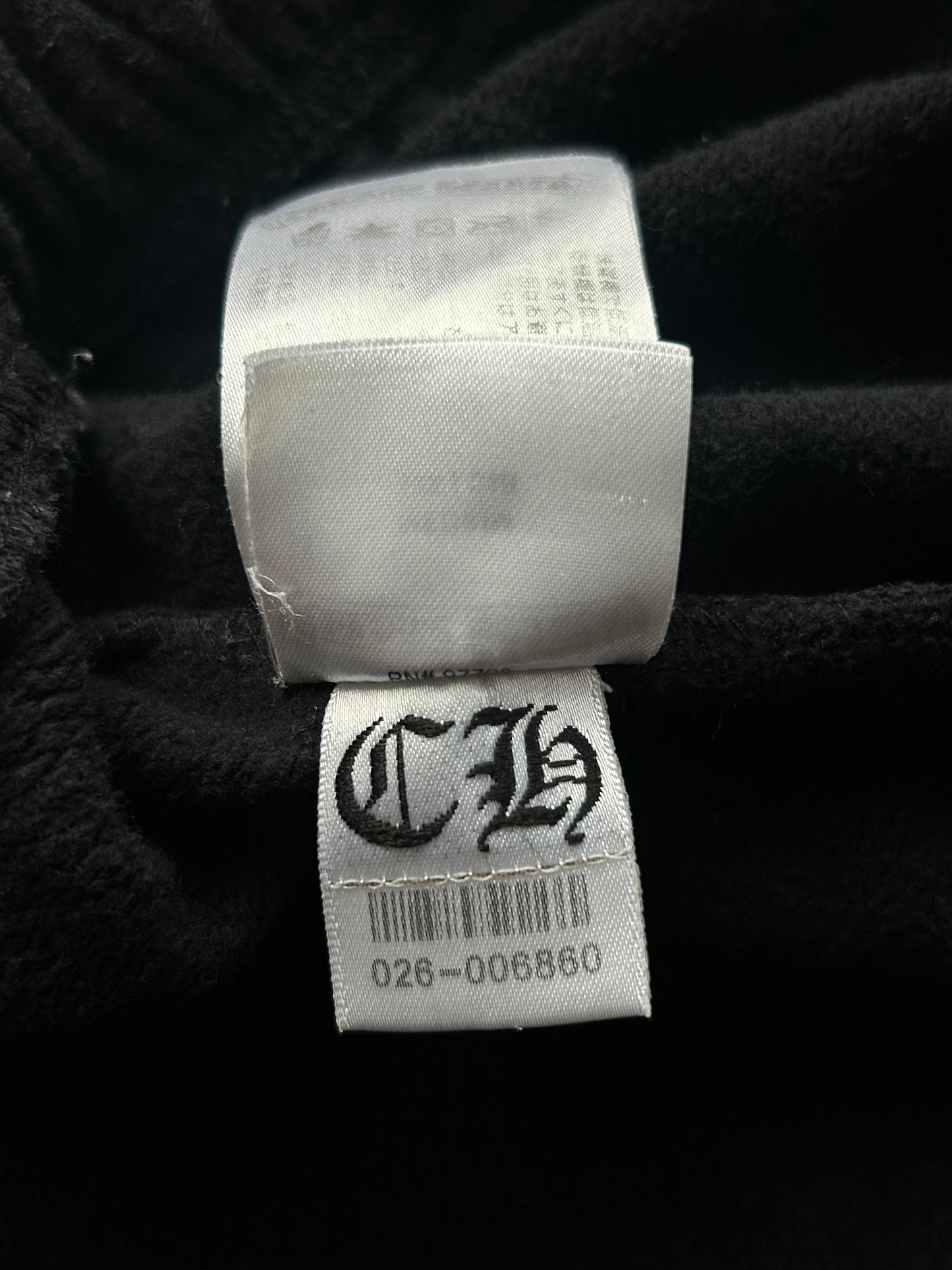 Chrome Hearts Black & White Logo Sweatpants