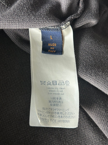 Louis Vuitton Grey Notre Dame Embroidered T-Shirt