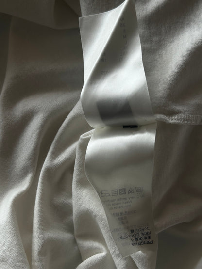Louis Vuitton White Multicolor Flower Logo T-Shirt