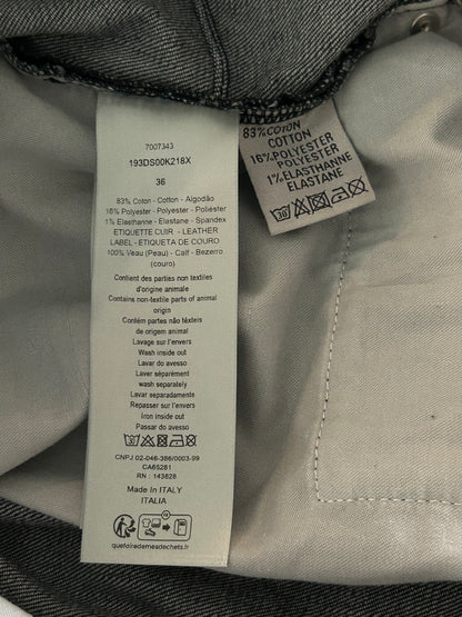 Dior Grey Denim Slim Jeans