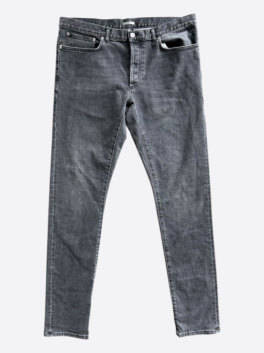 Dior Grey Denim Slim Jeans