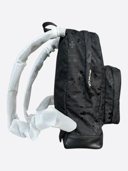 Chrome Hearts Black Stencil 7th Grade Nylon Backpack