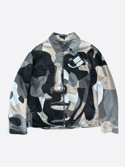 Louis Vuitton KidSuper Camouflage Monogram Face Work Jacket