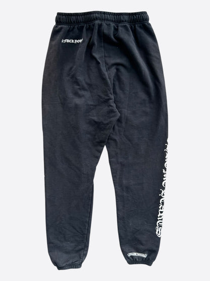 Chrome Hearts Black & White Logo Sweatpants