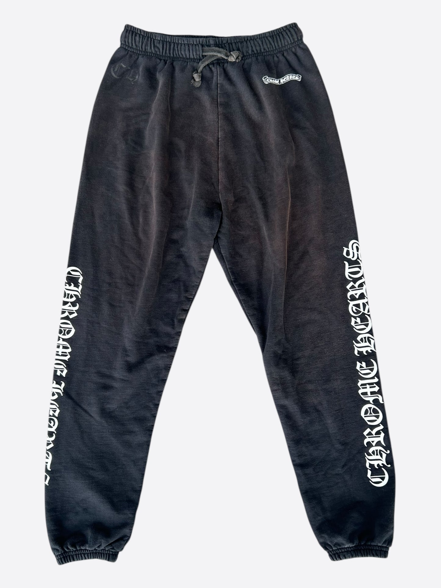 Chrome Hearts Black & White Logo Sweatpants