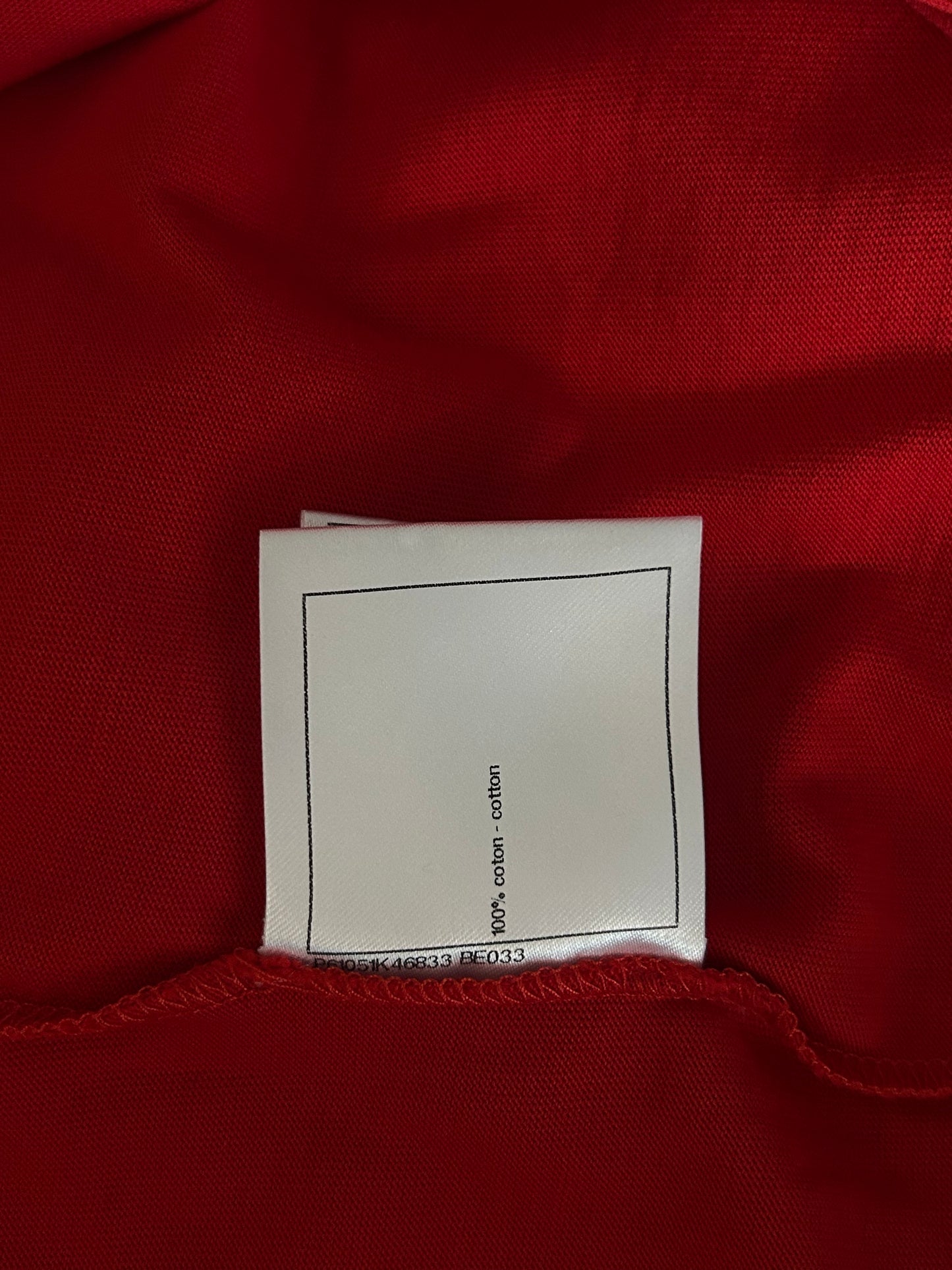 Chanel Pharrell Red & Multicolor Wish List Graphic Longsleeve T-Shirt