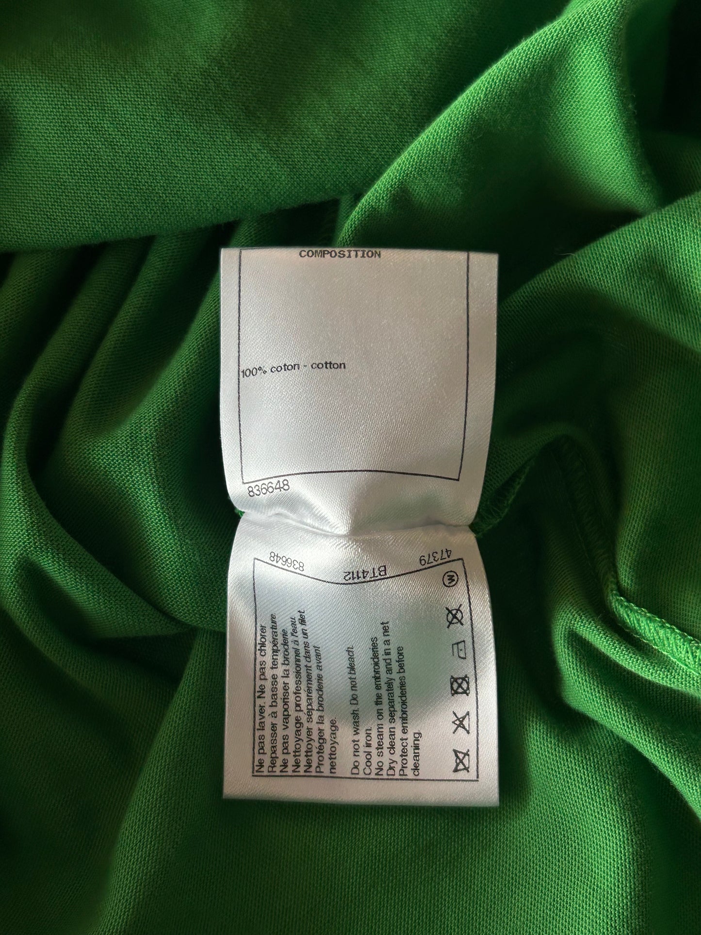 Chanel Pharrell Green & Multicolor Wish List Graphic Longsleeve T-Shirt