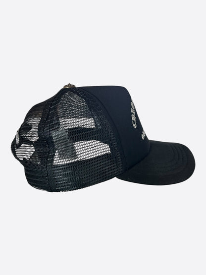 Chrome Hearts Black & White Triple Cross King Taco Hat