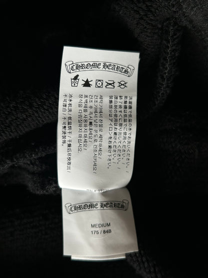 Chrome Hearts Black CH Logo Embroidered Sweatpants