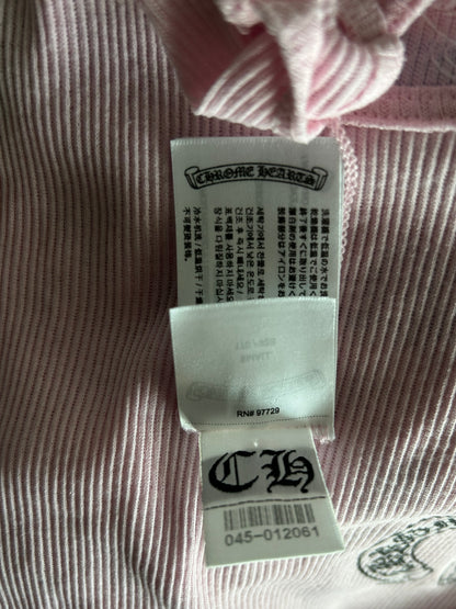 Chrome Hearts Pink & White Deadly Doll Tank Top