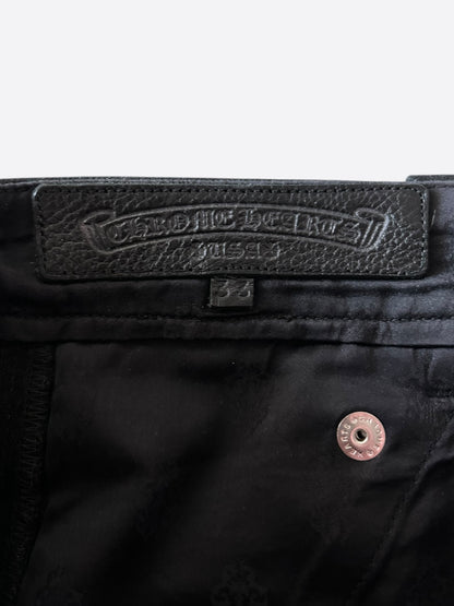 Chrome Hearts Black Carpenter Pants