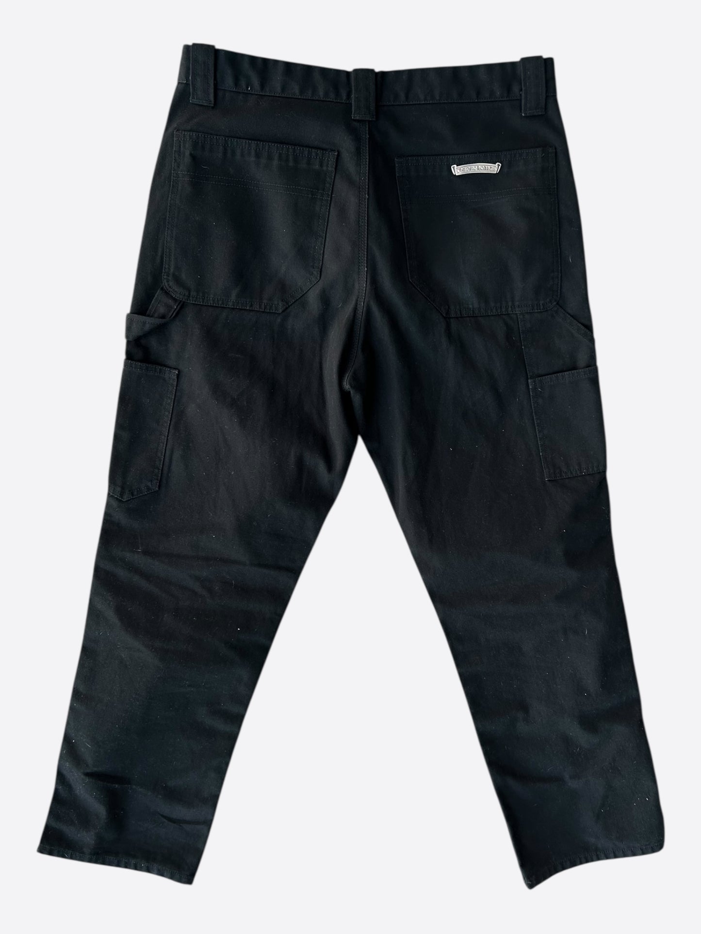 Chrome Hearts Black Carpenter Pants