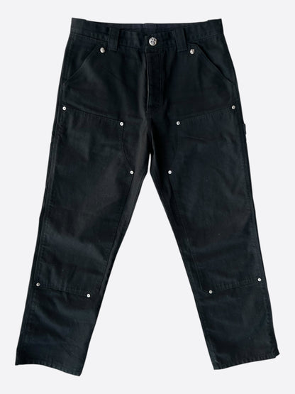 Chrome Hearts Black Carpenter Pants