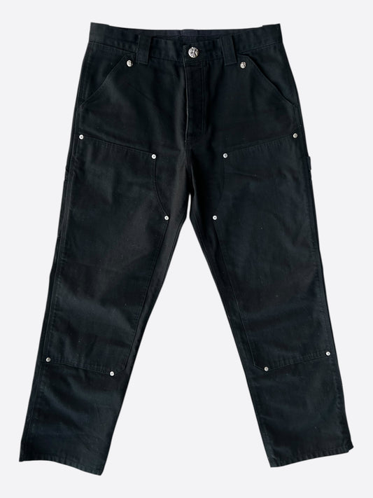 Chrome Hearts Black Carpenter Pants