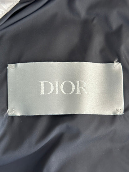 Dior Silver Oblique Puffer Vest