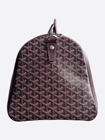 Goyard Burgundy Boston 50 Duffel Bag