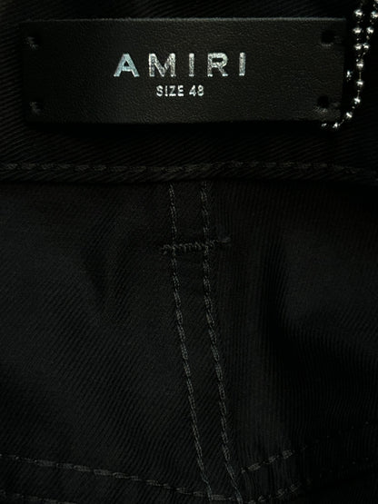 Amiri Black MA Monogram Carpenter Pants