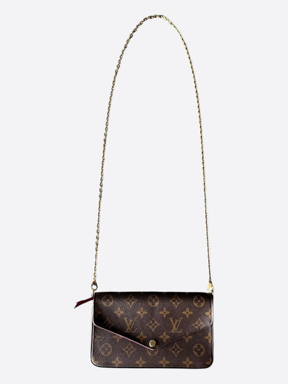 Louis Vuitton Brown Monogram Pochette Felicie